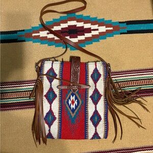 Southwest cross body purse